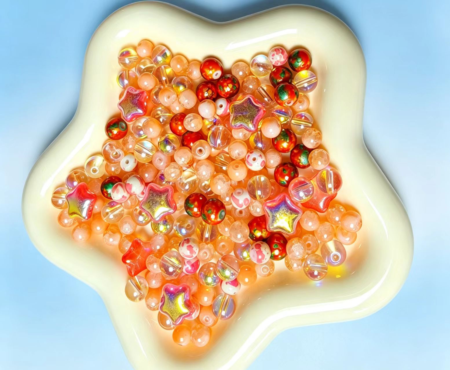 New!! DIY Mix Glass Beads .