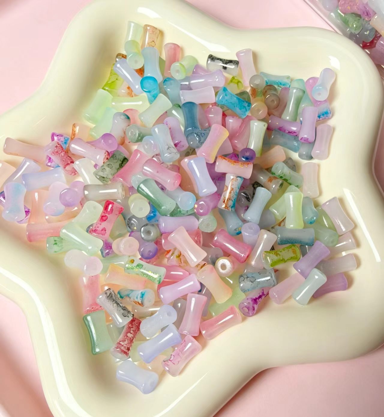 New!! DIY Mix Glass Beads .