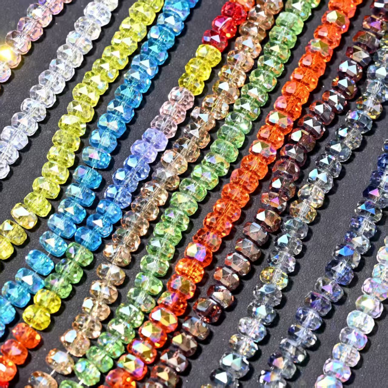 New!! Super Shiny Glass Crystal Beads（Only partial styles shown in pictures）
