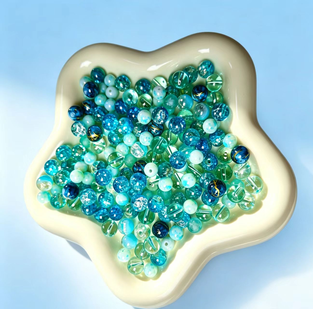 New!! DIY Mix Glass Beads .