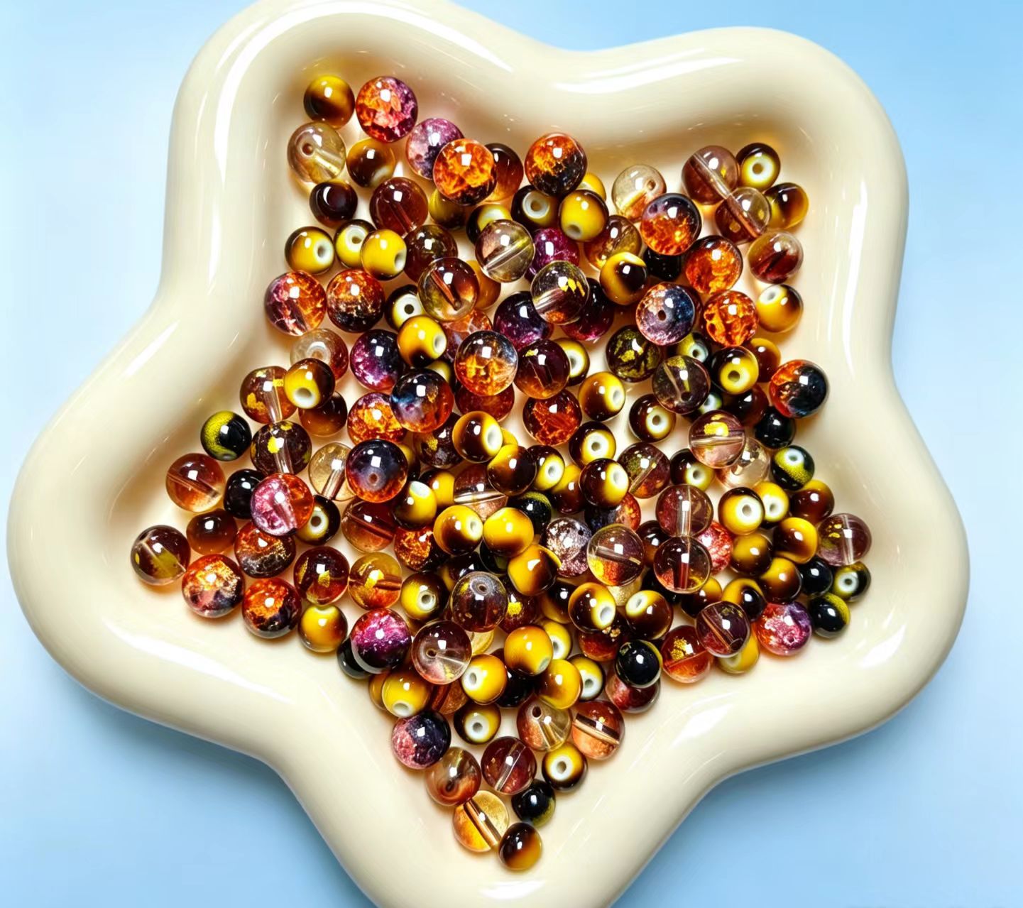 New!! DIY Mix Glass Beads .