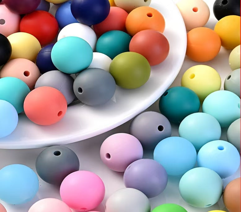 Mixed Color Silicone Beads