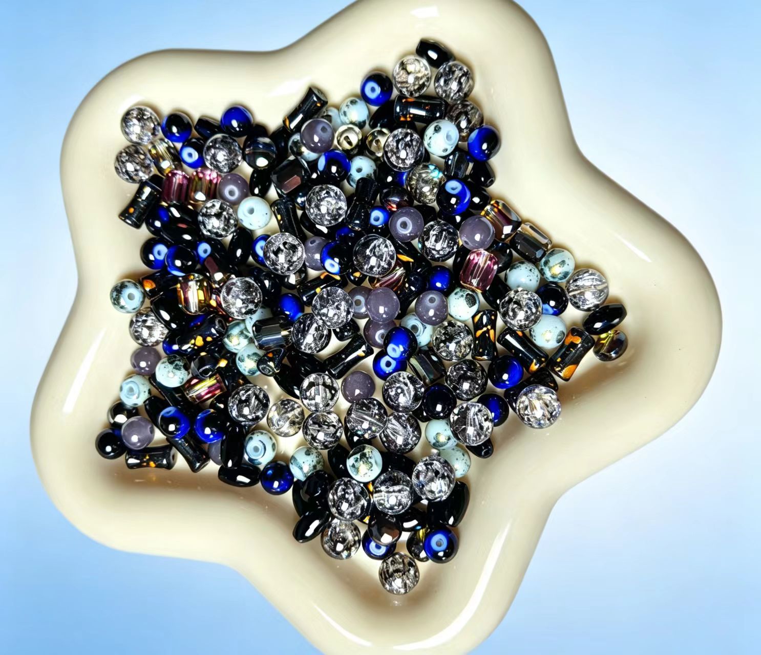 New!! DIY Mix Glass Beads .