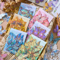 Shell Glitter Butterfly Stickers | Journal DIY（20 pieces per pack）